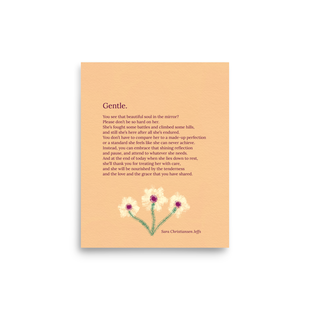 Gentle - Print (color)
