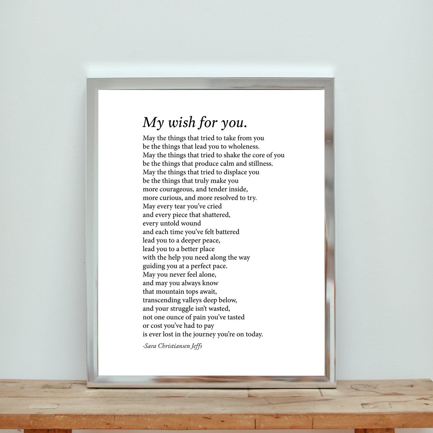 My Wish for You - Print