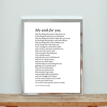 My Wish for You - Print