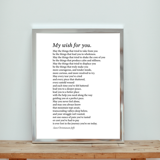 My Wish for You - Print