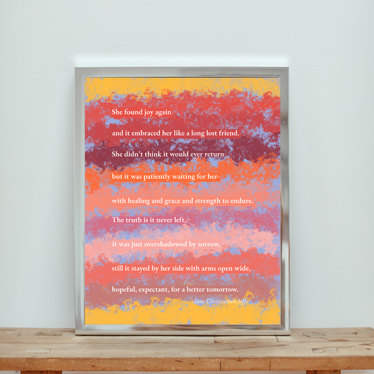 She Found Joy - Print (color)