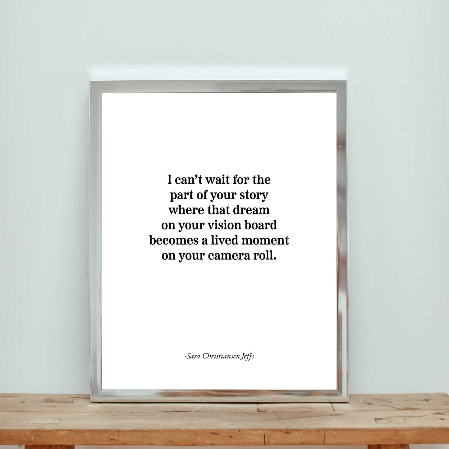 Vision Board of Dreams - Print