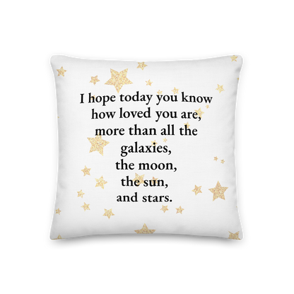 Galaxies - Premium Throw Pillow