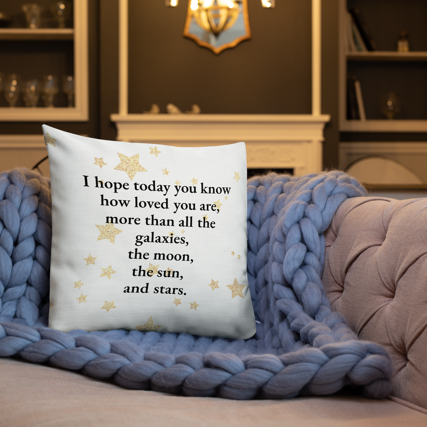Galaxies - Premium Throw Pillow